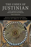 El Códice de Justiniano, 3 volúmenes en tapa dura: Una nueva traducción comentada, con textos paralelos en latín y griego - The Codex of Justinian 3 Volume Hardback Set: A New Annotated Translation, with Parallel Latin and Greek Text