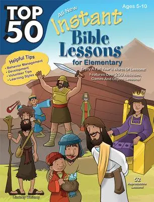 Top 50 Lecciones Bíblicas Instantáneas para Primaria con Lecciones Objetivas - Top 50 Instant Bible Lessons for Elementary with Object Lessons