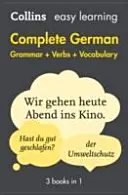 Gramática completa del alemán Verbos Vocabulario: 3 libros en 1 - Complete German Grammar Verbs Vocabulary: 3 Books in 1