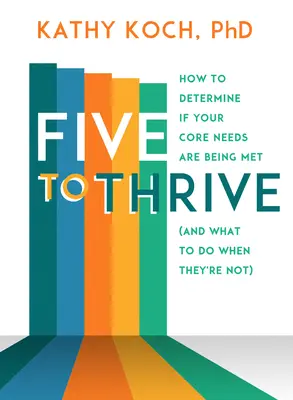 Cinco para prosperar: Cómo determinar si se satisfacen sus necesidades básicas (y qué hacer cuando no es así) - Five to Thrive: How to Determine If Your Core Needs Are Being Met (and What to Do When They're Not)