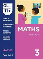 11+ Papeles de Práctica de Matemáticas Pack 3 (Multiple Choice) - 11+ Practice Papers Maths Pack 3 (Multiple Choice)