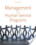 Gestión de programas de servicios humanos - Management of Human Service Programs