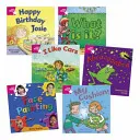 Aprende en casa: Star Reading Pink Level Pack (5 libros de ficción y 1 de no ficción) - Learn at Home:Star Reading Pink Level Pack (5 fiction and 1 non-fiction book)