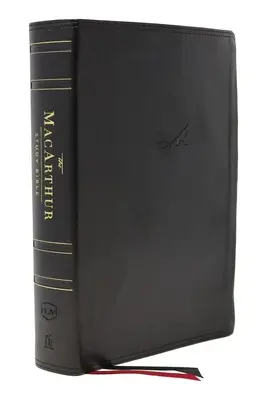 Nkjv, Biblia de Estudio MacArthur, 2ª Edición, Piel suave, Negra, Indexada, Impresión cómoda: La verdad de Dios versículo a versículo - Nkjv, MacArthur Study Bible, 2nd Edition, Leathersoft, Black, Indexed, Comfort Print: Unleashing God's Truth One Verse at a Time