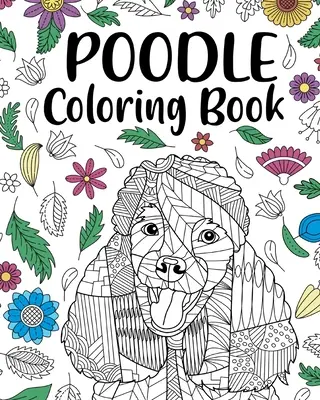 Libro para colorear de Caniche - Poodle Coloring Book
