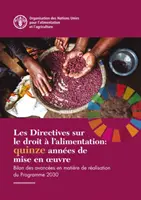 Les Directives sur le droit a l'alimentation: quinze annees de mise en ouvre - Bilan des avancées en matière de réalisation du Programme 2030 - Les Directives sur le droit a l'alimentation: quinze annees de mise en ouvre - Bilan des avancees en matiere de realisation du Programme 2030