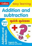 Pruebas rápidas de suma y resta: Edades 5-7 - Addition and Subtraction Quick Quizzes: Ages 5-7