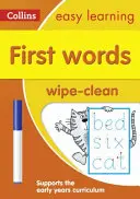 Primeras palabras: Libro de actividades - First Words: Wipe-Clean Activity Book