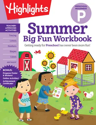 Summer Big Fun Workbook Preescolar - Summer Big Fun Workbook Preschool Readiness