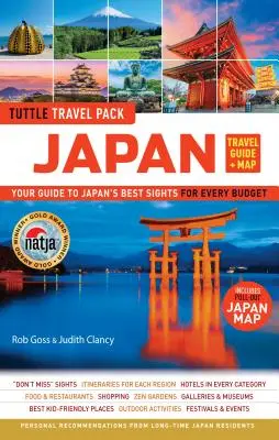 Japan Travel Guide & Map Tuttle Travel Pack: Guía de los mejores lugares de interés de Japón para todos los bolsillos (Incluye mapa de Japón extraíble) - Japan Travel Guide & Map Tuttle Travel Pack: Your Guide to Japan's Best Sights for Every Budget (Includes Pull-Out Japan Map)