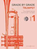 Grado a Grado - Trompeta (Grado 1): Con CDs de interpretaciones y acompañamientos - Grade by Grade - Trumpet (Grade 1): With CDs of Performances and Accompaniments