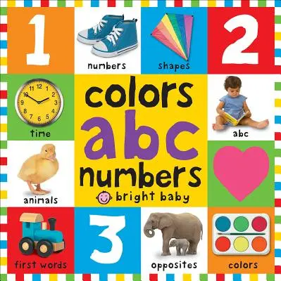 Big Board Books Colores, Abc, Números - Big Board Books Colors, Abc, Numbers