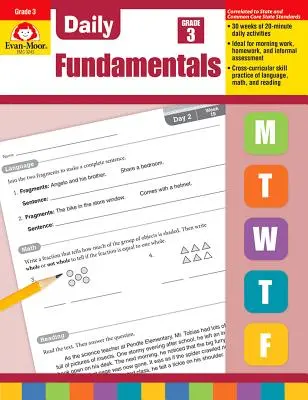 Fundamentos diarios, Grado 3 - Daily Fundamentals, Grade 3