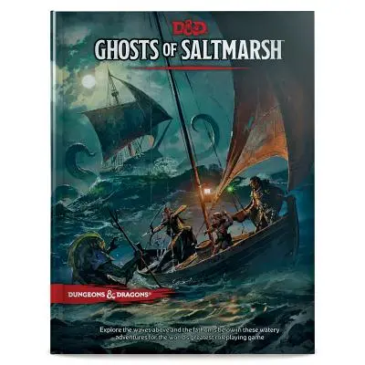 Dungeons & Dragons Fantasmas de Saltmarsh Libro de tapa dura (Aventura D&d) - Dungeons & Dragons Ghosts of Saltmarsh Hardcover Book (D&d Adventure)