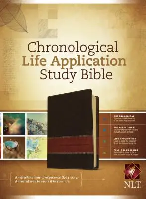 Biblia de estudio cronológica de aplicación de la vida-NLT - Chronological Life Application Study Bible-NLT