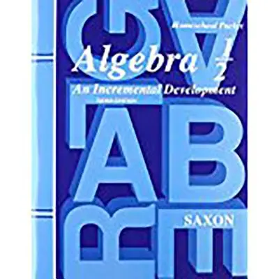 Saxon Algebra 1/2 Clave de respuestas y tests Tercera Edición - Saxon Algebra 1/2 Answer Key & Tests Third Edition