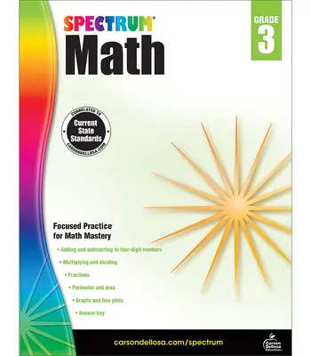 Spectrum Math Workbook, Grado 3 - Spectrum Math Workbook, Grade 3