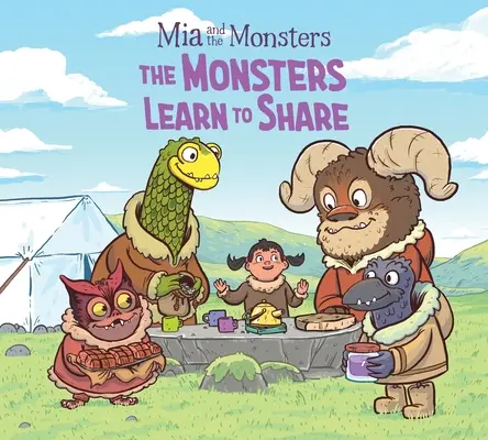 MIA y los Monstruos Los Monstruos Aprenden a Compartir English Edition - MIA and the Monsters: The Monsters Learn to Share: English Edition