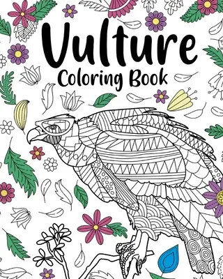 Libro para colorear de Buitre - Vulture Coloring Book