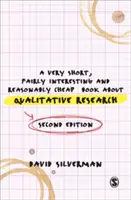 Un libro muy breve, bastante interesante y razonablemente barato sobre la investigación cualitativa - A Very Short, Fairly Interesting and Reasonably Cheap Book about Qualitative Research