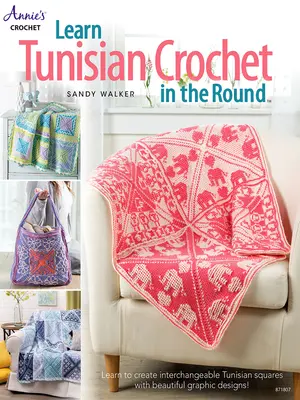 Aprende Ganchillo Tunecino en Redondo - Learn Tunisian Crochet in the Round