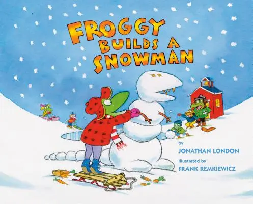 Froggy construye un muñeco de nieve - Froggy Builds a Snowman