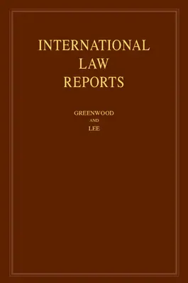 Informes de Derecho Internacional: Volumen 189 - International Law Reports: Volume 189