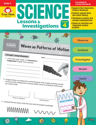 Lecciones de Ciencias e Investigaciones, Grado 4 - Science Lessons and Investigations, Grade 4