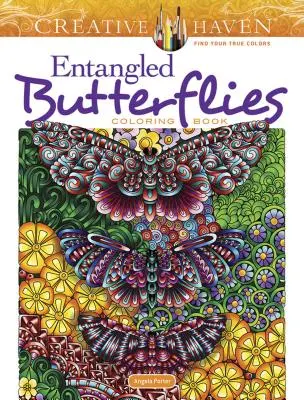 Libro para colorear Mariposas enredadas de Creative Haven - Creative Haven Entangled Butterflies Coloring Book