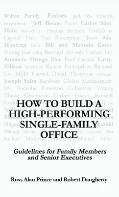 Cómo construir una oficina unifamiliar de alto rendimiento: Directrices para miembros de la familia y altos ejecutivos - How to Build a High-Performing Single-Family Office: Guidelines for Family Members and Senior Executives