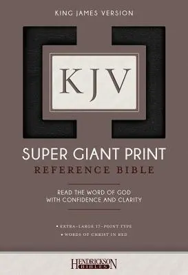 Biblia RVR con letra supergigante - KJV Super Giant Print Bible