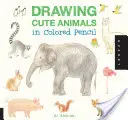 Dibujo de animales en lápiz de color - Drawing Cute Animals in Colored Pencil