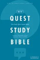 Niv, Biblia de estudio Quest, Tapa dura, Impresion confort: La unica Biblia de estudio Q y A - Niv, Quest Study Bible, Hardcover, Comfort Print: The Only Q and A Study Bible