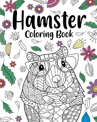 Libro para colorear de Hamster - Hamster Coloring Book