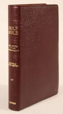 Antigua Biblia de Estudio Scofield-KJV-Clásica - Old Scofield Study Bible-KJV-Classic