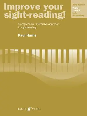 ¡Mejore su lectura a primera vista! Piano, Nivel 3: Un enfoque progresivo e interactivo de la lectura a primera vista - Improve Your Sight-Reading! Piano, Level 3: A Progressive, Interactive Approach to Sight-Reading