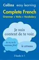 Easy Learning French Complete Grammar, Verbs and Vocabulary (3 libros en 1) - Apoyo de confianza para el aprendizaje - Easy Learning French Complete Grammar, Verbs and Vocabulary (3 books in 1) - Trusted Support for Learning