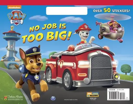 Ningún trabajo es demasiado grande (Paw Patrol) - No Job Is Too Big! (Paw Patrol)