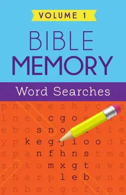 Búsquedas de palabras en la Biblia Volumen 1 - Bible Memory Word Searches Volume 1