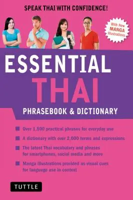 Libro de frases y diccionario esencial de tailandés: Habla tailandés con confianza (Edición revisada) - Essential Thai Phrasebook & Dictionary: Speak Thai with Confidence! (Revised Edition)