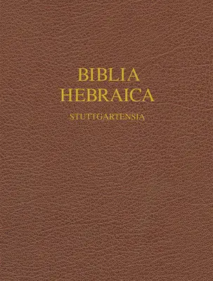 Biblia Hebraica Stuttgartensia-FL-Margen ancho - Biblia Hebraic Stuttgartensia-FL-Wide Margin