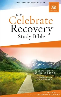 Niv, Celebrate Recovery Study Bible, Rústica, Impresión cómoda - Niv, Celebrate Recovery Study Bible, Paperback, Comfort Print