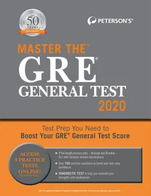 Dominar el GRE General Test 2020 - Master the GRE General Test 2020