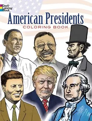 Libro para colorear de los presidentes americanos - American Presidents Coloring Book