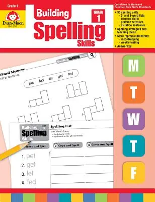 Ortografía Grado 1 - Building Spelling Skills Grade 1