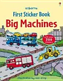 Primer libro de pegatinas Grandes máquinas - First Sticker Book Big Machines