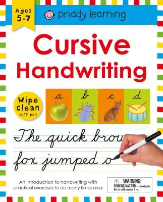 Libro de ejercicios para limpiar: Escritura Cursiva: Edades 5-7; Wipe-Clean con bolígrafo - Wipe Clean Workbook: Cursive Handwriting: Ages 5-7; Wipe-Clean with Pen