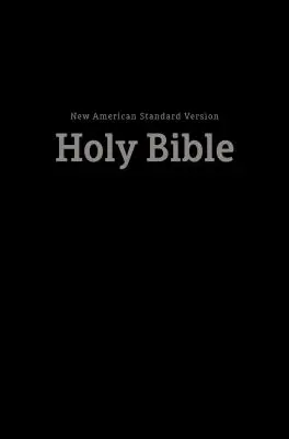 Nasb, Biblia de alabanza y devoción, tapa dura, negro, texto 1995, cómoda impresión - Nasb, Pew and Worship Bible, Hardcover, Black, 1995 Text, Comfort Print