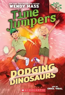 Esquivando dinosaurios: Un libro de ramas (Saltadores en el tiempo #4), 4 - Dodging Dinosaurs: A Branches Book (Time Jumpers #4), 4