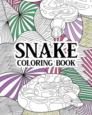 Libro para colorear de Serpiente - Snake Coloring Book
